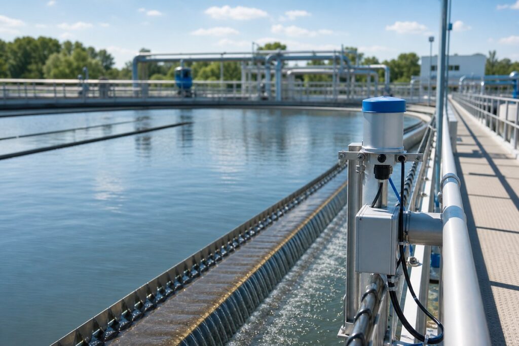 Water treatment plant monitoring equipment for turbidity prediction